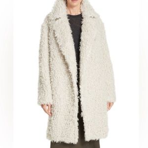 Vince faux shearling jacket